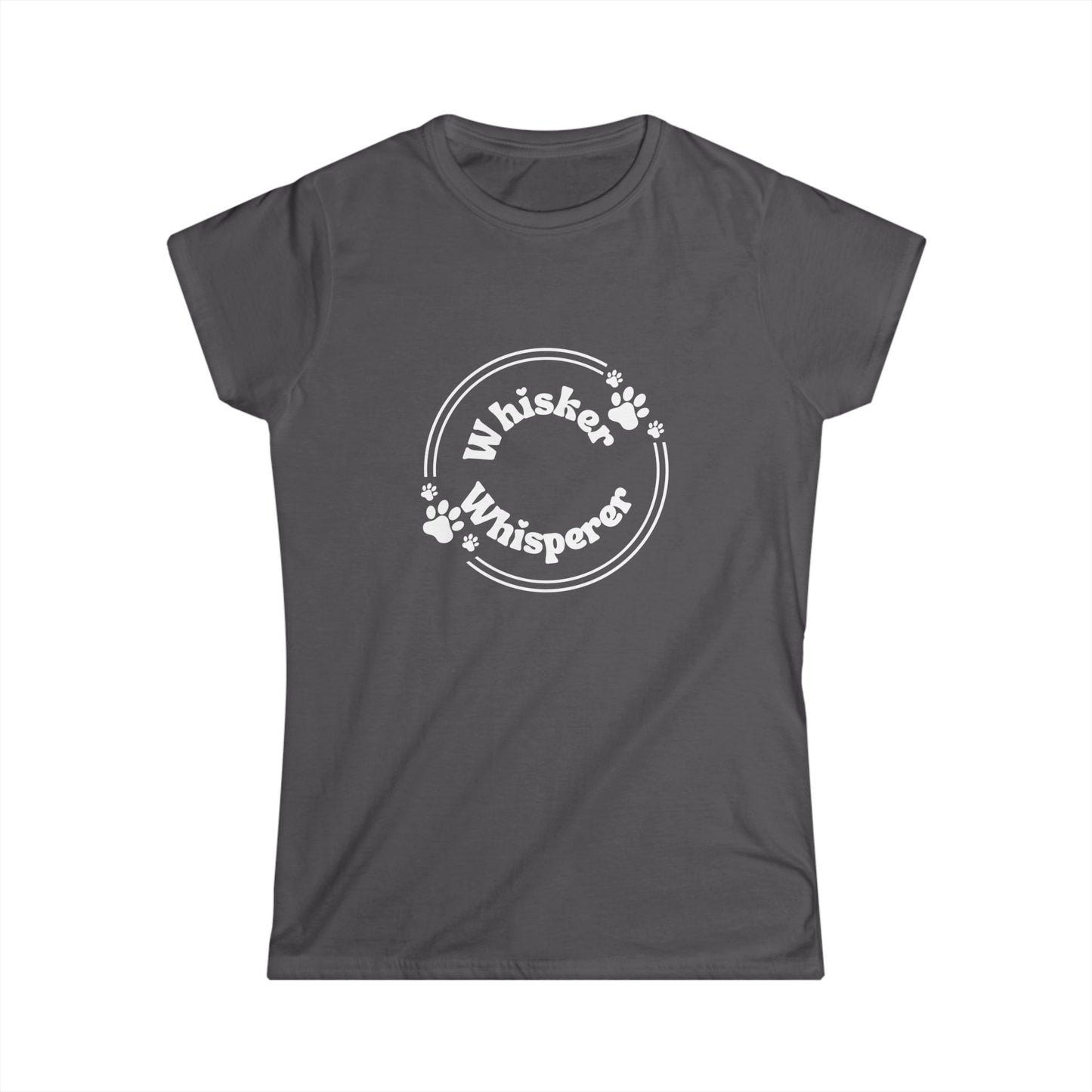 Whisker Whisperer Women's Softstyle Tee - Perfect Gift for Cat Lovers