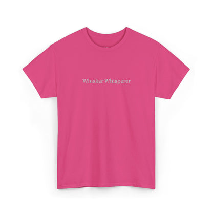Whisker Whisper- Embroidery T-shirt