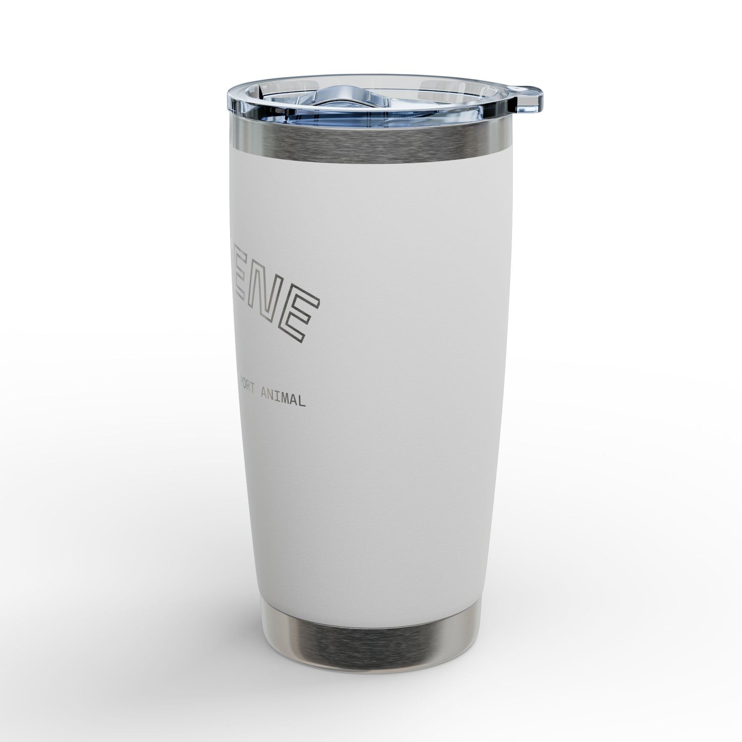 Caffeine 20oz Engraved Tumbler — Travel Mug for Coffee Lovers