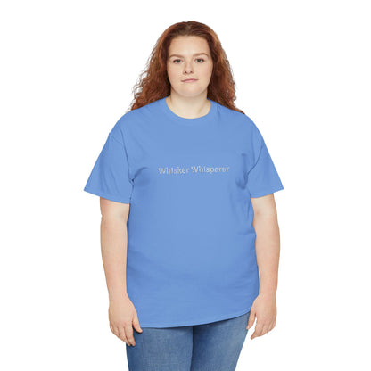 Whisker Whisper- Embroidery T-shirt