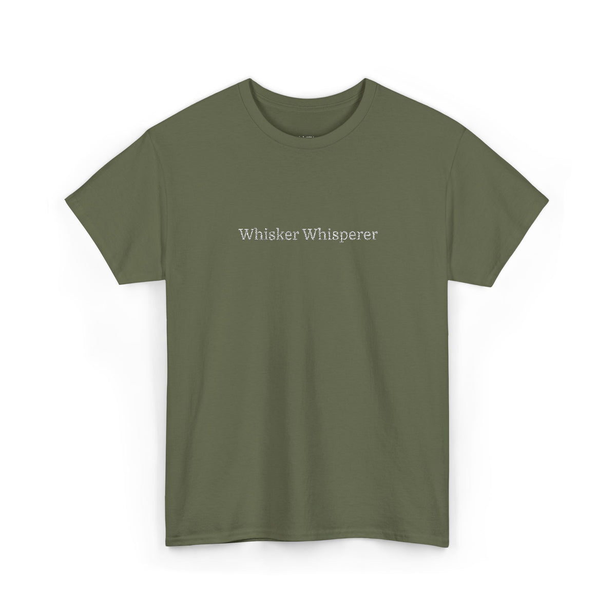 Whisker Whisper- Embroidery T-shirt
