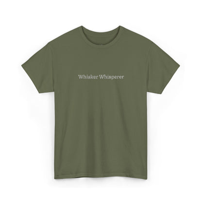 Whisker Whisper- Embroidery T-shirt