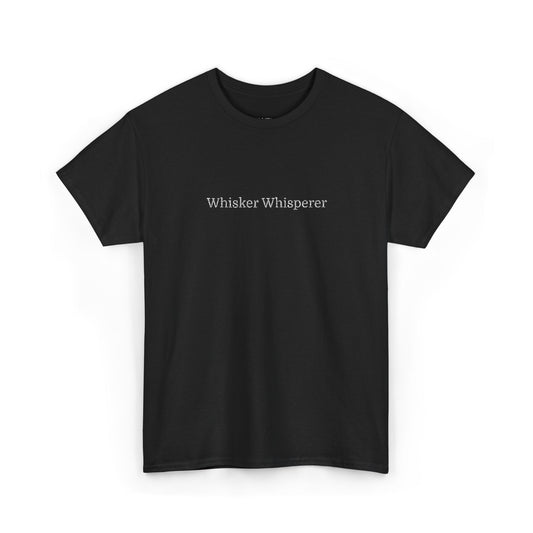 Whisker Whisper- Embroidery T-shirt