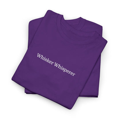 Whisker Whisper- Embroidery T-shirt