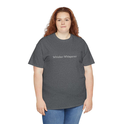 Whisker Whisper- Embroidery T-shirt