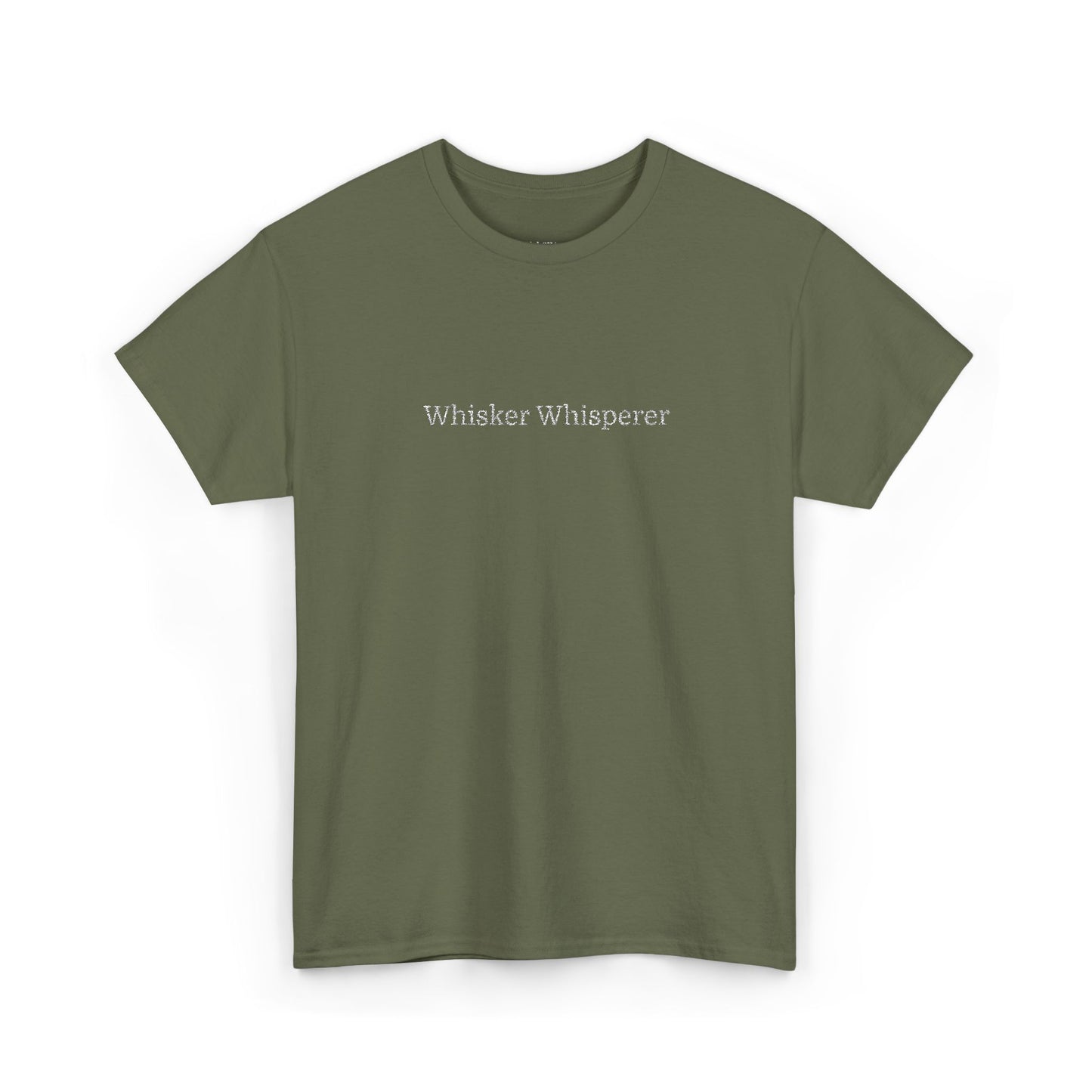 Whisker Whisper- Embroidery T-shirt
