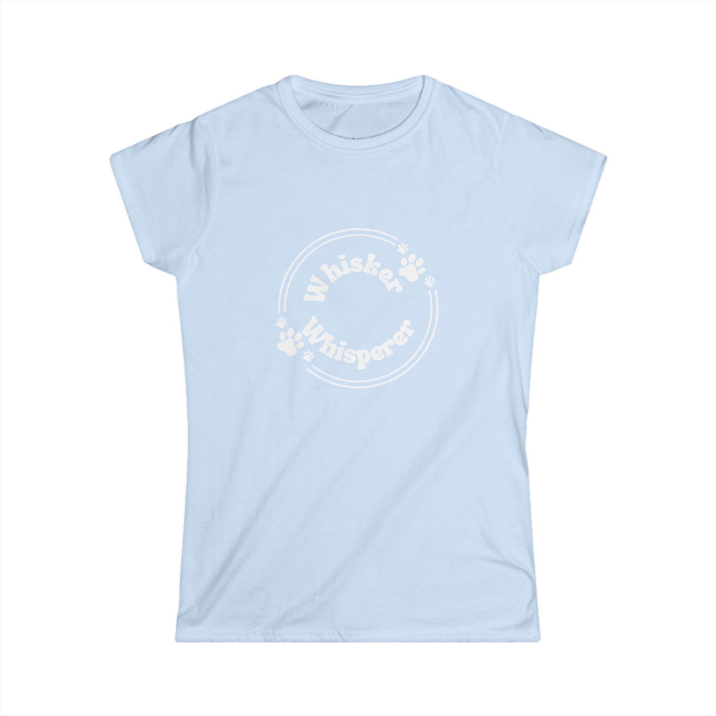 Whisker Whisperer Women's Softstyle Tee - Perfect Gift for Cat Lovers