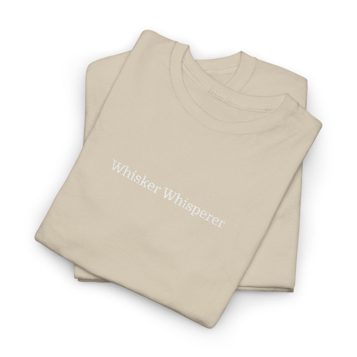 Whisker Whisper- Embroidery T-shirt