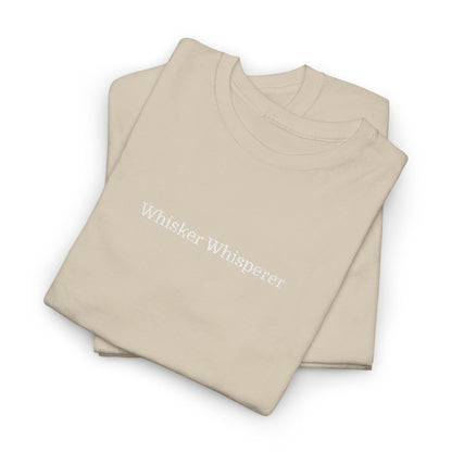 Whisker Whisper- Embroidery T-shirt