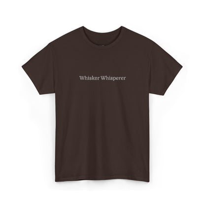 Whisker Whisper- Embroidery T-shirt