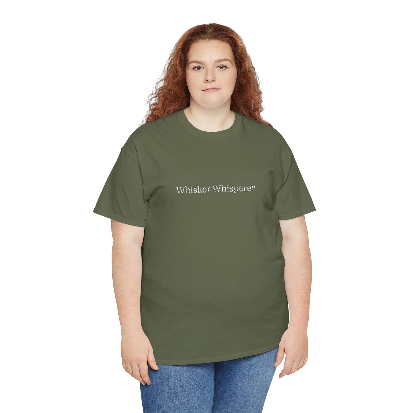 Whisker Whisper- Embroidery T-shirt