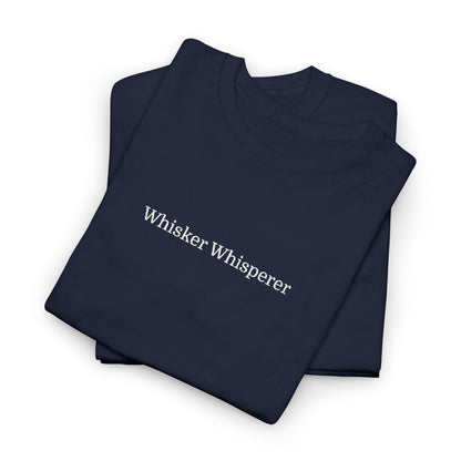 Whisker Whisper- Embroidery T-shirt