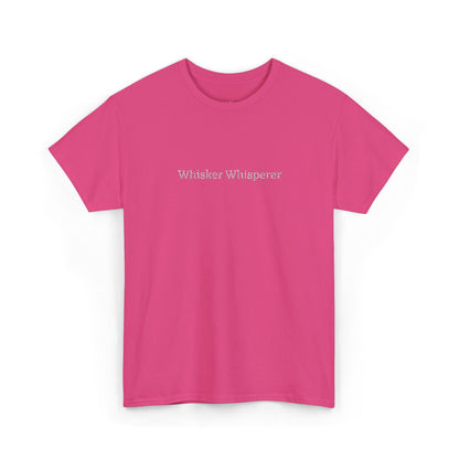Whisker Whisper- Embroidery T-shirt