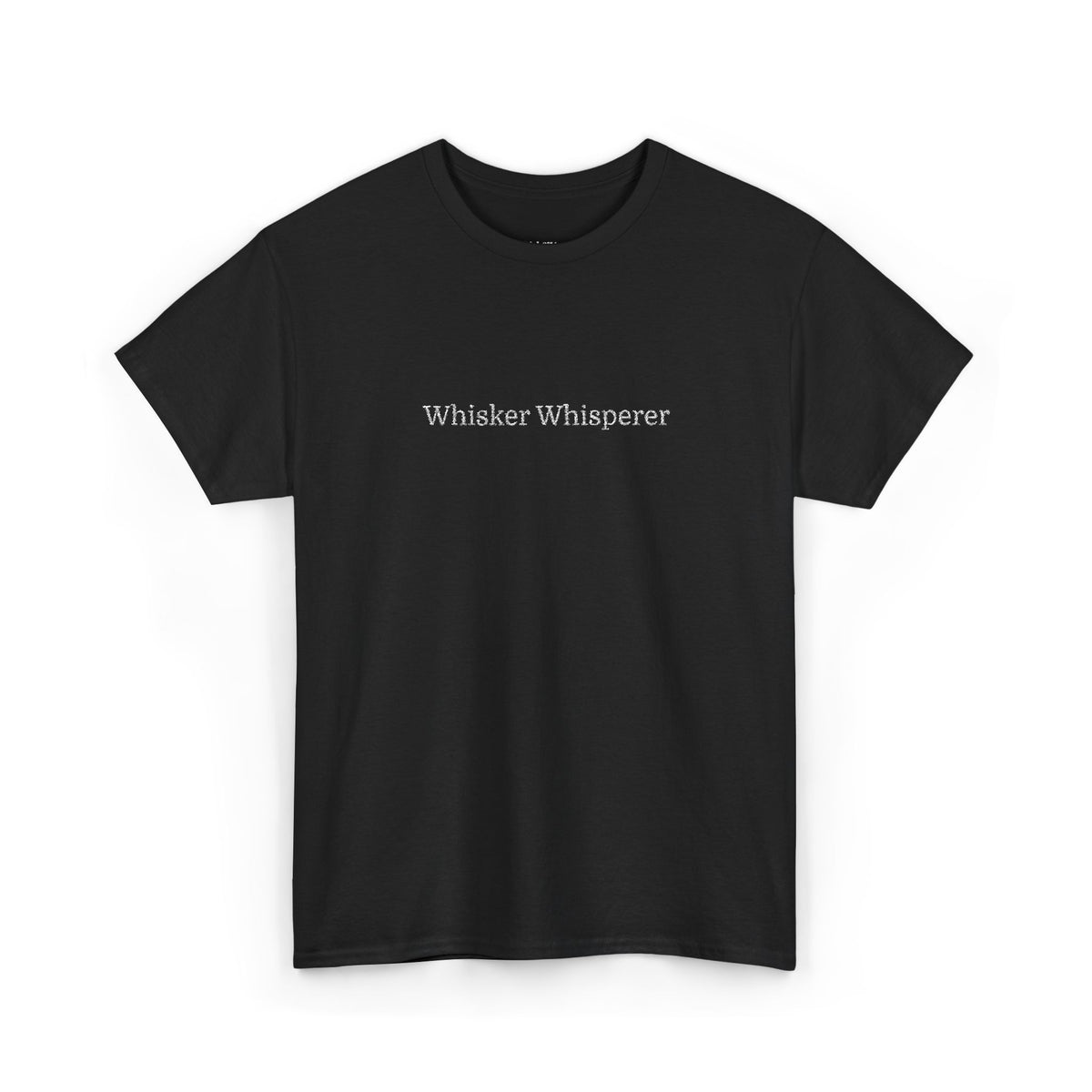 Whisker Whisper- Embroidery T-shirt