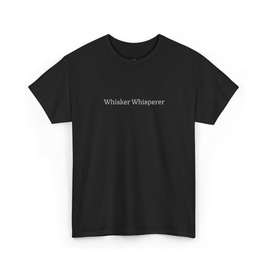 Whisker Whisper- Embroidery T-shirt