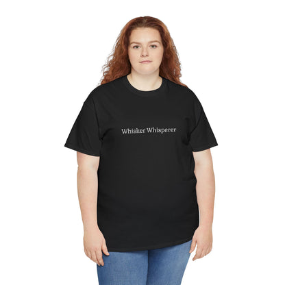 Whisker Whisper- Embroidery T-shirt