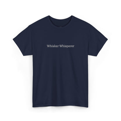 Whisker Whisper- Embroidery T-shirt