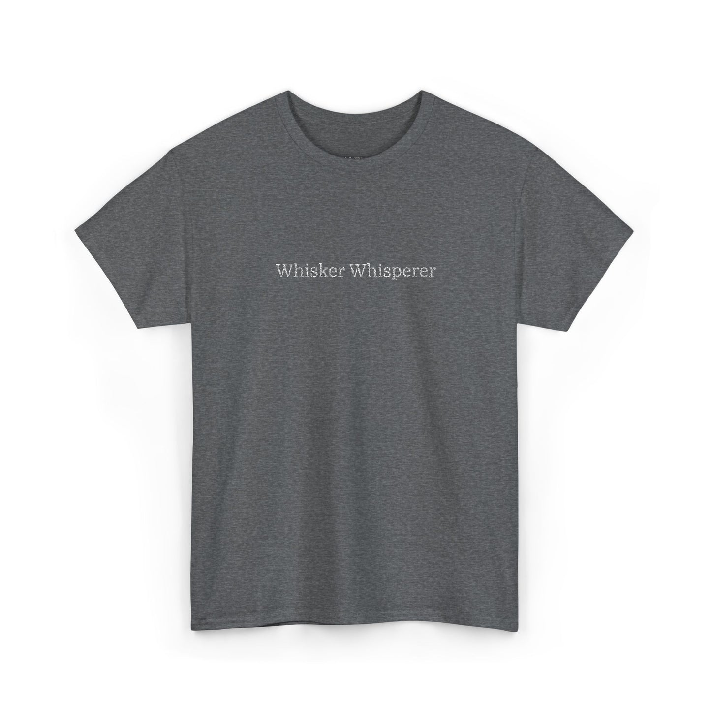 Whisker Whisper- Embroidery T-shirt