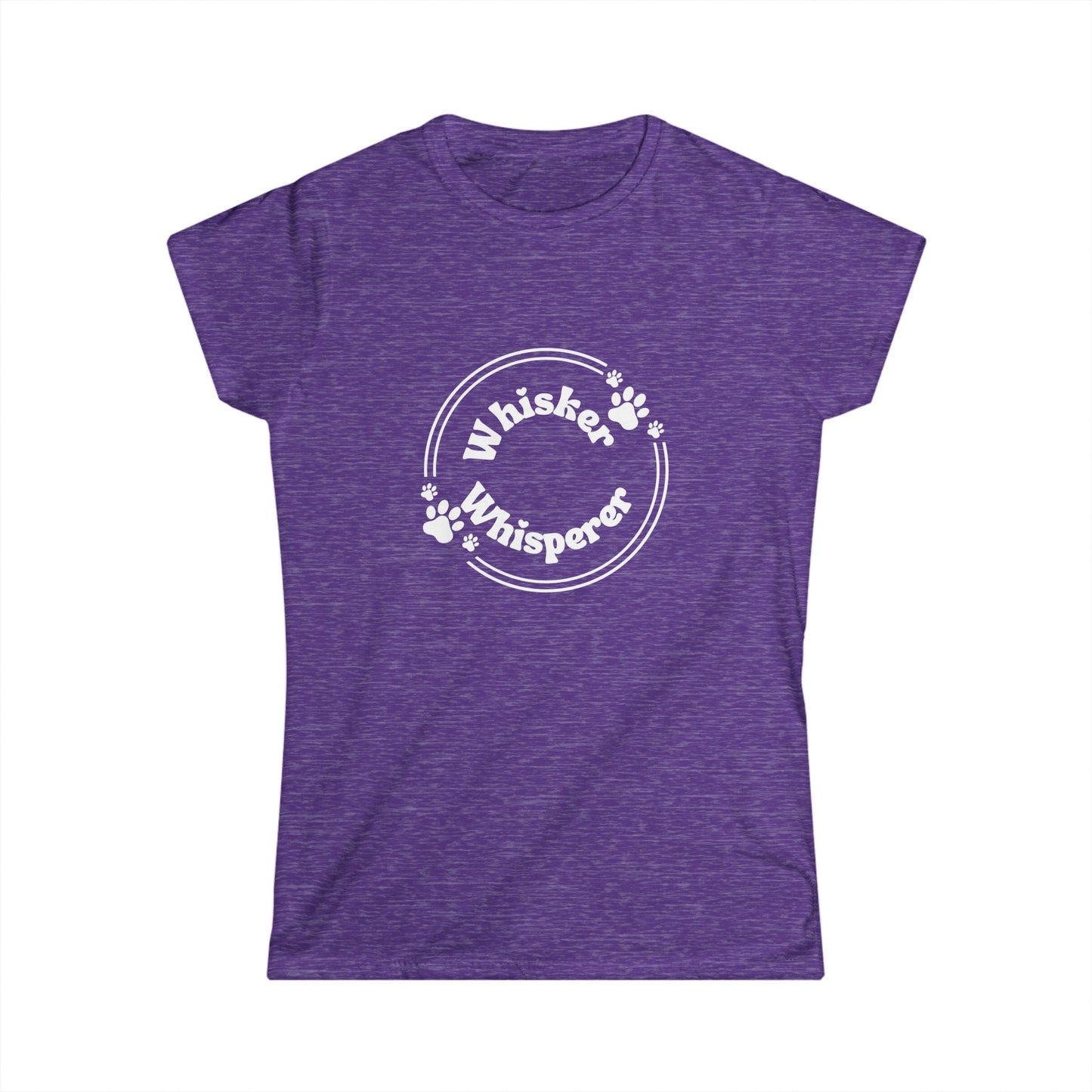 Whisker Whisperer Women's Softstyle Tee - Perfect Gift for Cat Lovers
